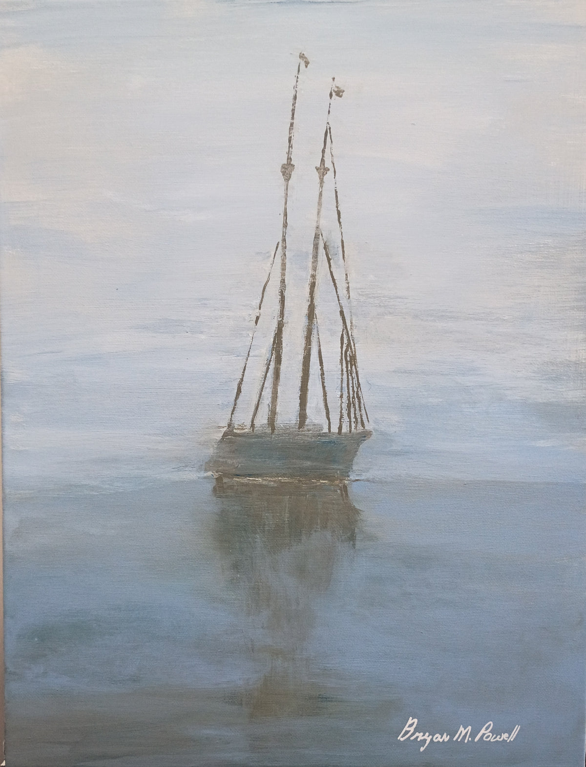 Between Sky and Water an original by Bryan M. powell