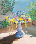 Succlents in a Birdbath